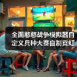 全面憨憨战争模拟器自定义兵种大赛自制霓虹派系（图1）