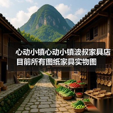 心动小镇心动小镇波叔家具店目前所有图纸家具实物图(图2) 心动小镇心动小镇波叔家具店目前所有图纸家具实物图(图2)