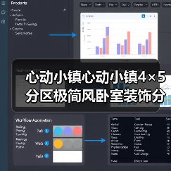 心动小镇心动小镇4×5分区极简风卧室装饰分享及教程(图1) 心动小镇心动小镇4×5分区极简风卧室装饰分享及教程(图1)