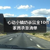心动小镇奶茶鼠全10件家具承重清单（图4）