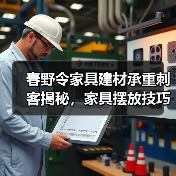 春野令家具建材承重刺客揭秘，家具摆放技巧全解析（图3）