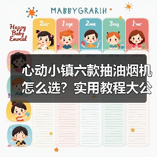 心动小镇六款抽油烟机怎么选？实用教程大公开（图3）
