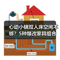 心动小镇双人床空间不够？5种爆改家具组合方案推荐（图4）
