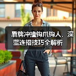 盾牌冲撞钩爪钩人，深蓝连招技巧全解析（图1）