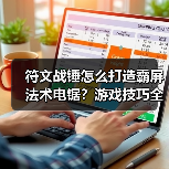 符文战锤怎么打造霸屏法术电锯?游戏技巧全解析(图3) 符文战锤怎么打造霸屏法术电锯?游戏技巧全解析(图3)