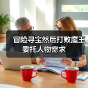 冒险寻宝然后打败魔王委托人物需求(图2) 冒险寻宝然后打败魔王委托人物需求(图2)