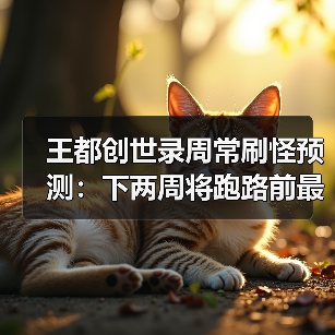 王都创世录周常刷怪预测：下两周将跑路前最后更新（图3）