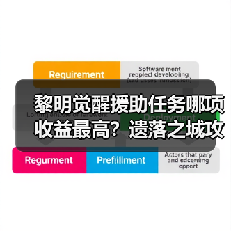 黎明觉醒援助任务哪项收益最高？遗落之城攻略推荐（图1）