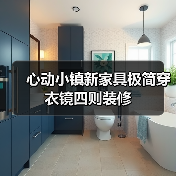 心动小镇新家具极简穿衣镜四则装修（图3）