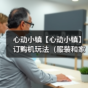 心动小镇【心动小镇】订购机玩法(服装和家具)(图1) 心动小镇【心动小镇】订购机玩法(服装和家具)(图1)
