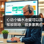 心动小镇水池里可以直接放田地,很多家具也可放进去(图4) 心动小镇水池里可以直接放田地,很多家具也可放进去(图4)
