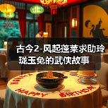 古今2-风起蓬莱求助玲珑玉兔的武侠故事（图3）