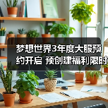 梦想世界3年度大服预约开启 预创建福利限时奖励全解析(图3) 梦想世界3年度大服预约开启 预创建福利限时奖励全解析(图3)