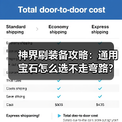 神界刷装备攻略:通用宝石怎么选不走弯路?(图3) 神界刷装备攻略:通用宝石怎么选不走弯路?(图3)