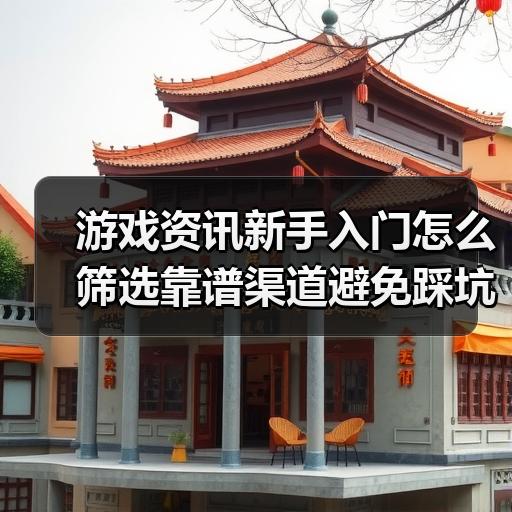 游戏资讯新手入门怎么筛选靠谱渠
