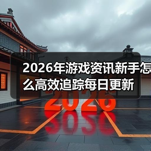2026年游戏资讯新手怎么高效
