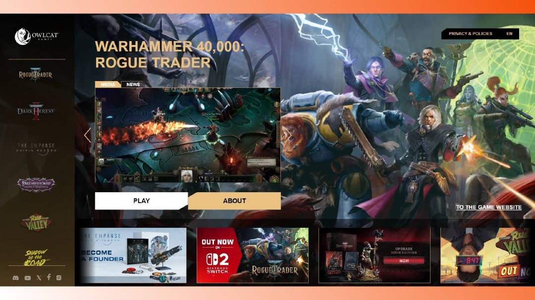 Owlcat官宣推出自家启动器 玩家社区炸锅:不需要!(图2) Owlcat官宣推出自家启动器 玩家社区炸锅:不需要!